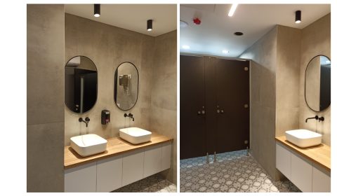 משרדי GLA ת"א, שטחים ציבוריים